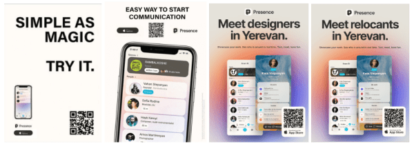 
                    Партизаны на улицах Еревана: как мы привлекли 600 первых пользователей за $50 с помощью плакатов            