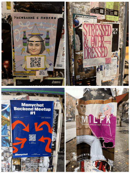 
                    Партизаны на улицах Еревана: как мы привлекли 600 первых пользователей за $50 с помощью плакатов            