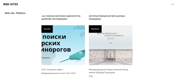 
                    Самая полная подборка конкурсов и рейтингов для digital-компании            