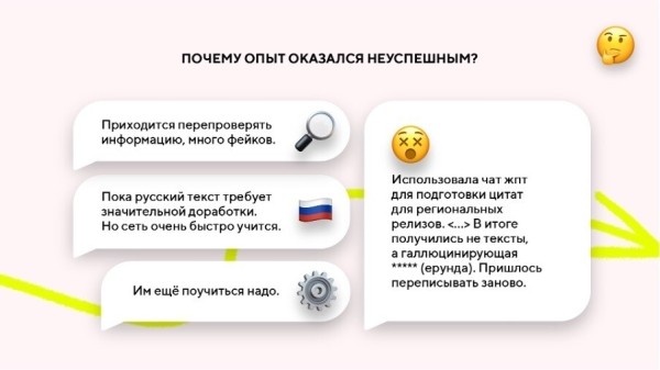 Как пиарщики используют нейросети? Исследование Comunica
Как пиарщики используют нейросети? Исследование Comunica