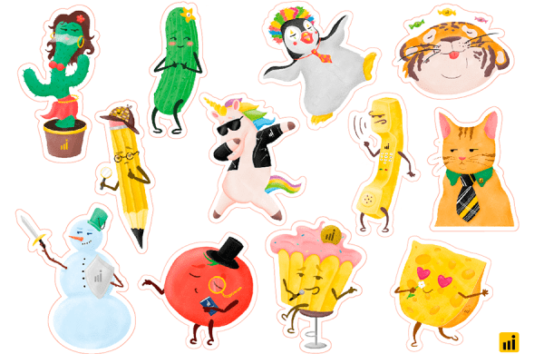 Гирлянды для маркетологов и милые стикеры: как Callibri делали спецпроекты весной 2023 года
Гирлянды для маркетологов и милые стикеры: как Callibri делали спецпроекты весной 2023 года