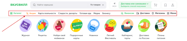 
                    Как главное меню сайта увеличивает конверсию посетителя в покупателя?            