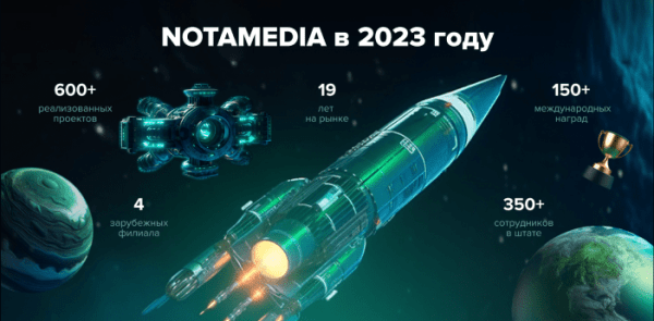 
                    Как создавать digital-продукты, приносящие пользу людям: опыт Notamedia.Agency            