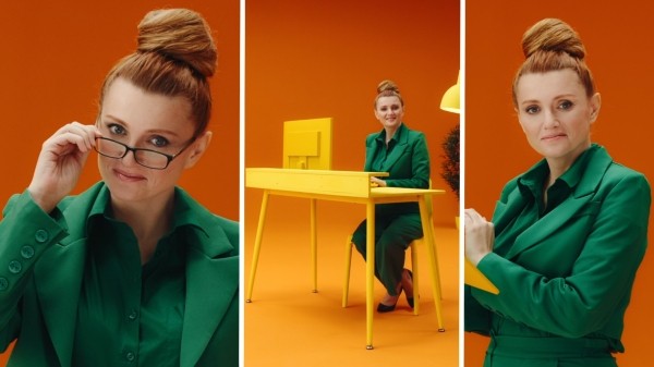 
                    Как мы покрасили циклораму в оранжевый и сделали 15 подходов к сценарию для рекламы &laquo;Первого Мебельного&raquo;            