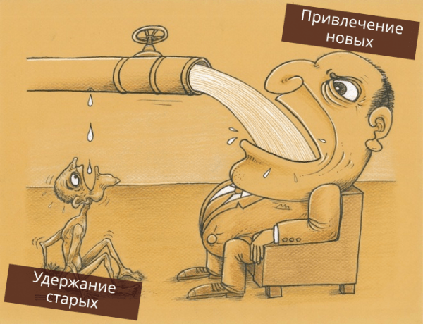 
                    Разоряться на новых или богатеть на старых            