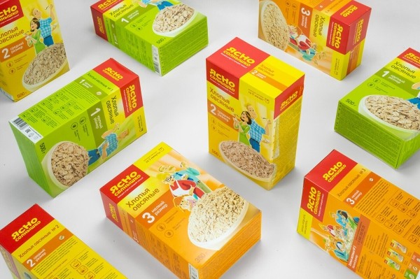 Бренд хлопьев и каш Ясно Солнышко провел редизайн логотипа и упаковки
Бренд хлопьев и каш Ясно Солнышко провел редизайн логотипа и упаковки