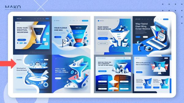 
                    Как страшненький лендинг от Midjourney втрое повысил конверсию, а банальные тексты Chat GPT оказались вдвое кликабельнее            