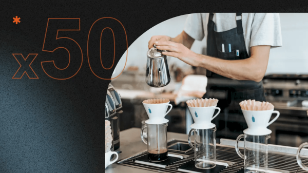 
                    Как бариста в месяц зарабатывать в 50 раз больше?            