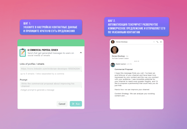Как при помощи AI автоматизаций улучшить бизнес? Используем расширение - GoLess             
                    Как при помощи AI автоматизаций улучшить бизнес? Используем расширение - GoLess