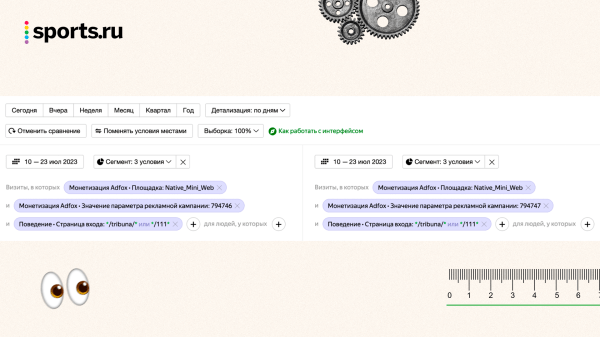 Как оценить пользу и вред от нового рекламного блока? Опыт Sports.ru             
                    Как оценить пользу и вред от нового рекламного блока? Опыт Sports.ru