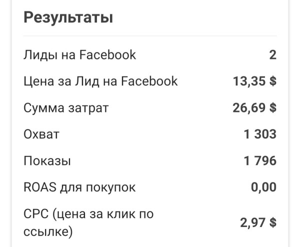 
                    Кейс на услуги таргетолога            