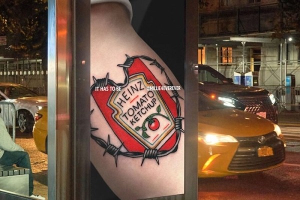 
                    Heinz изменил этикетку кетчупа ради тату своих фанатов            