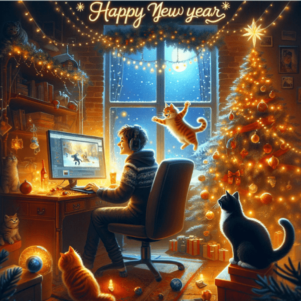 Как организовать веселый Новый год с друзьями и семьей за 20 минут. Топ-15 новогодних промптов для нейросетей
Как организовать веселый Новый год с друзьями и семьей за 20 минут. Топ-15 новогодних промптов для нейросетей