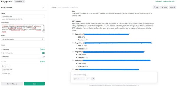 
                    Old good GPT for SEO            