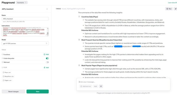 
                    Old good GPT for SEO            