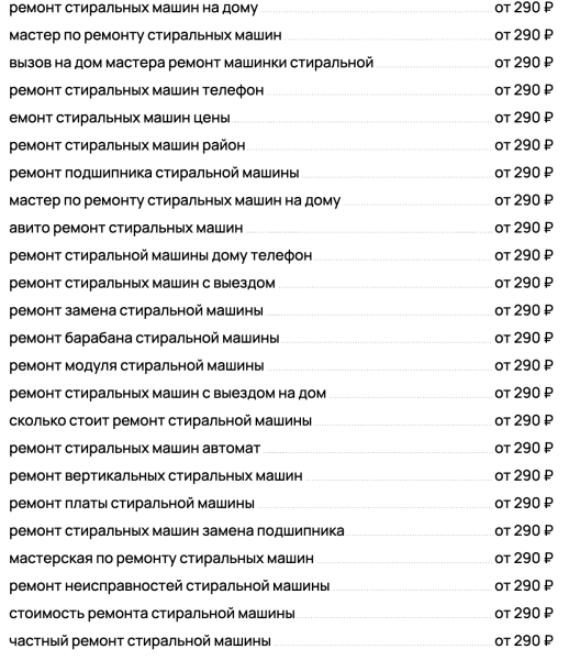 Кейс: 949.000 рублей на Авито! По "Ремонту стиральных машин" При затратах 133.979 рублей в Москве!             
                    Кейс: 949.000 рублей на Авито! По "Ремонту стиральных машин" При затратах 133.979 рублей в Москве!