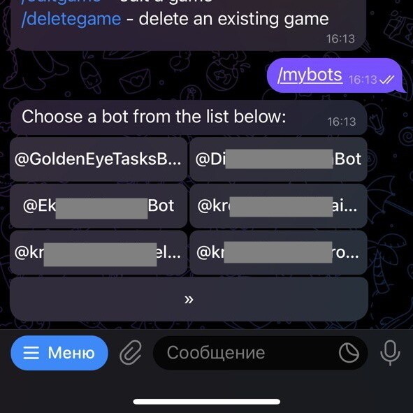 Как редактировать Телеграм бота BotFather             
                    Как редактировать Телеграм бота BotFather
