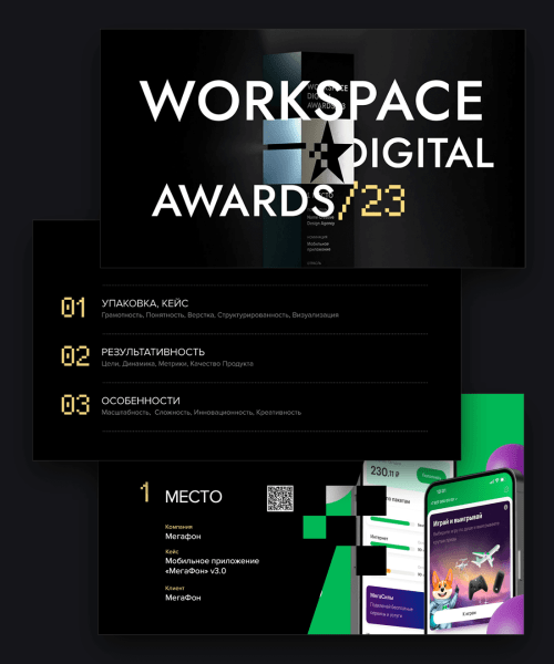 Как мы потратили около 9 миллионов на конкурс кейсов и что получили. Вся правда о Workspace Digital Awards
Как мы потратили около 9 миллионов на конкурс кейсов и что получили. Вся правда о Workspace Digital Awards