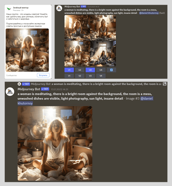 
                    Сгенерировали креативы в MidJourney и снизили стоимость подписчика в 2 раза: как создавать промпты            