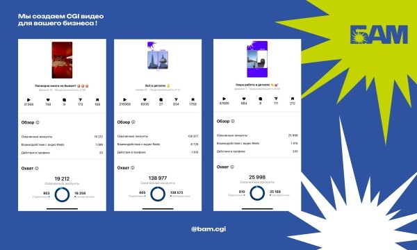 Как CGI видео помогают малому бизнесу в 2024 году
Как CGI видео помогают малому бизнесу в 2024 году