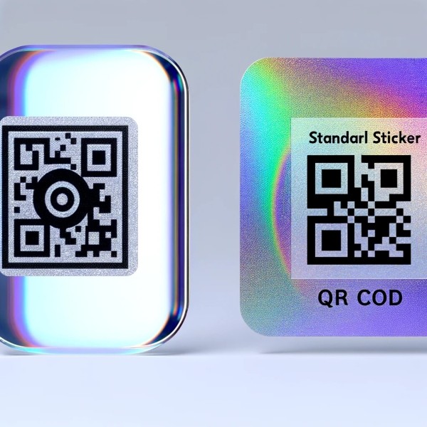 
                    Голографическая наклейка или Голография с QR-кодом?!            