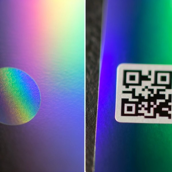 
                    Голографическая наклейка или Голография с QR-кодом?!            