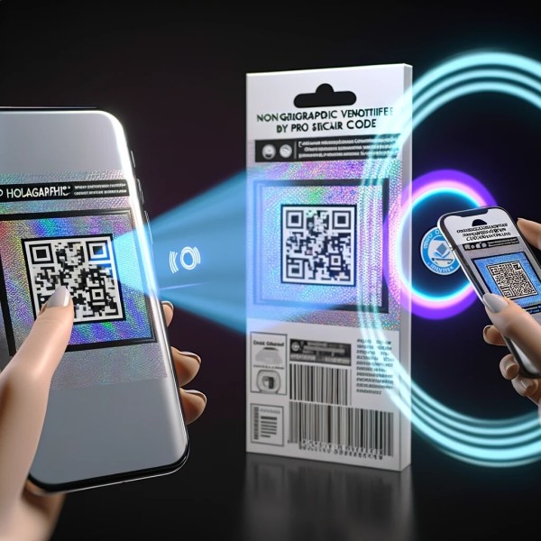 
                    Голографическая наклейка или Голография с QR-кодом?!            