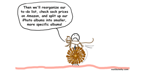 
                    🔥 Что внутри мозга прокрастинатора            