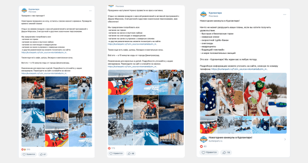 Продвижение парка развлечений Вконтакте. 4 000 заявок через таргет VKads
Продвижение парка развлечений Вконтакте. 4 000 заявок через таргет VKads