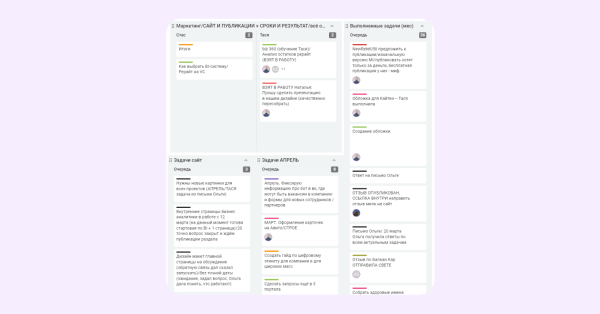 Безграничные рабочие пространства: почему мы перевели отдел маркетинга на Kaiten
Безграничные рабочие пространства: почему мы перевели отдел маркетинга на Kaiten