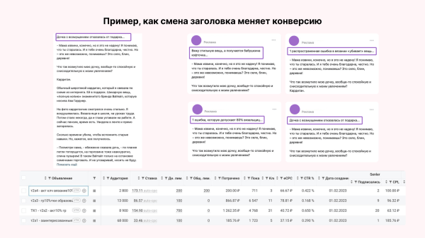
                    Кейс клиента Vitamin.tools: как мы получили ROMI 1000%, продавая курс по маркетплейсам молодёжной аудитории в ВК            