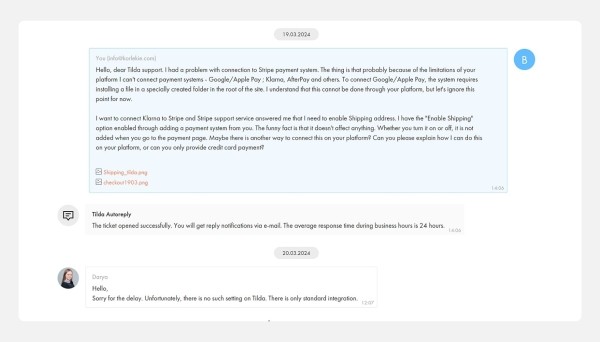 
                    Как мы пытались подключить зарубежные оплаты на Тильде, а получили нервный срыв            