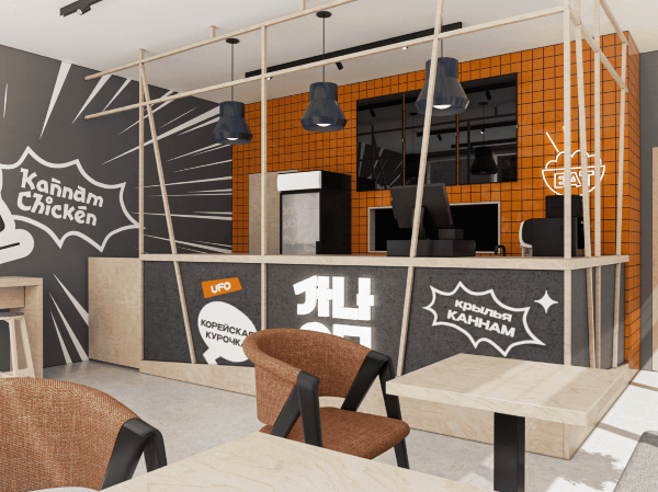 
                    Создаем новый бренд. Как изменился  Kannam Chicken за последний год?            