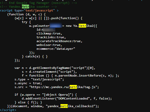 
                    Подглядываем за целями в Метрике у конкурентов            