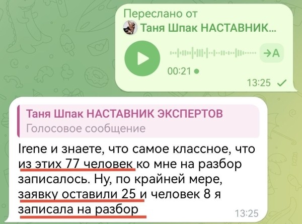 
                    Как наставнику экспертов привлечь в свой Telegram канал 321 подписчика по 192 руб.?            