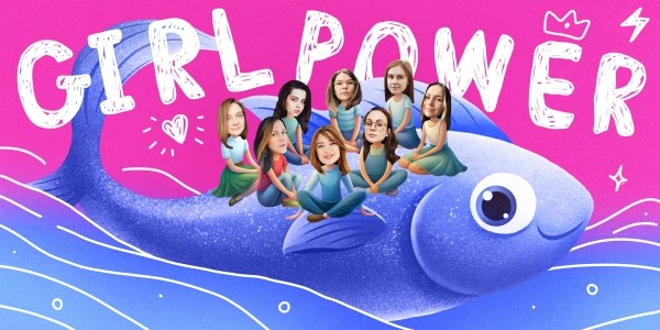 
                    9 рабочих ситуаций, когда наши девчонки помогли Рыбе остаться на плаву            