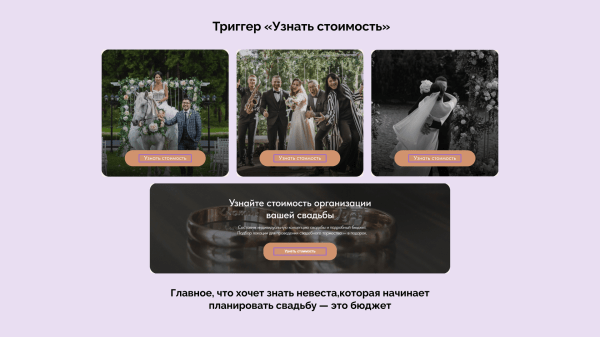 183 заявки по 500 рублей в разгар лета для организатора свадеб через Директ: кейс клиента Vitamin.tools
183 заявки по 500 рублей в разгар лета для организатора свадеб через Директ: кейс клиента Vitamin.tools